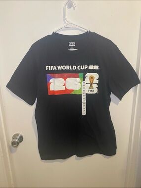 FIFA World Cup 2022 Graphic Black Tank Top